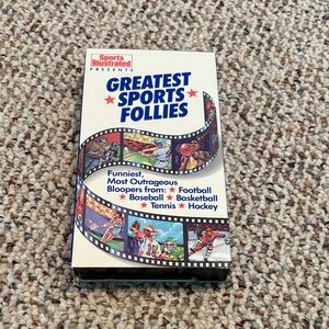 Sports Illustrated Greatest Sports Follies on VHS. 1989